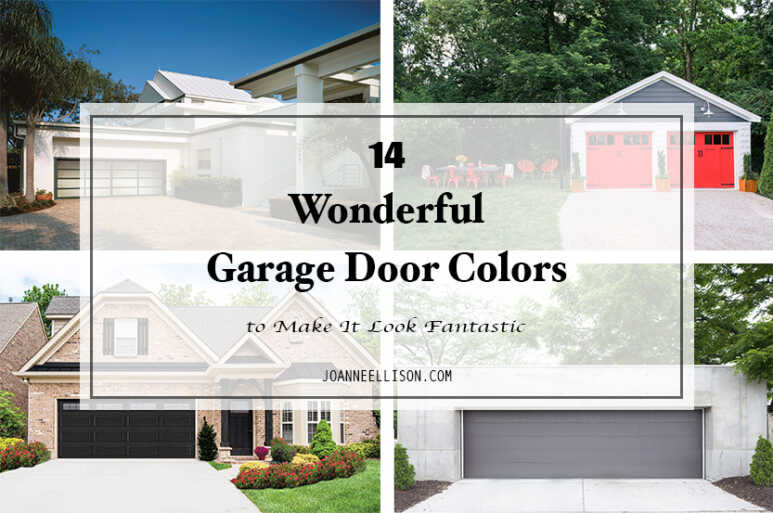 Wonderful Garage Door Colors to Make It Look Fantastic